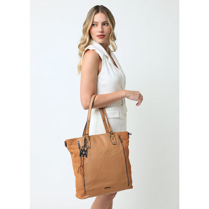 Cartera Dos Asas Lipa Camel