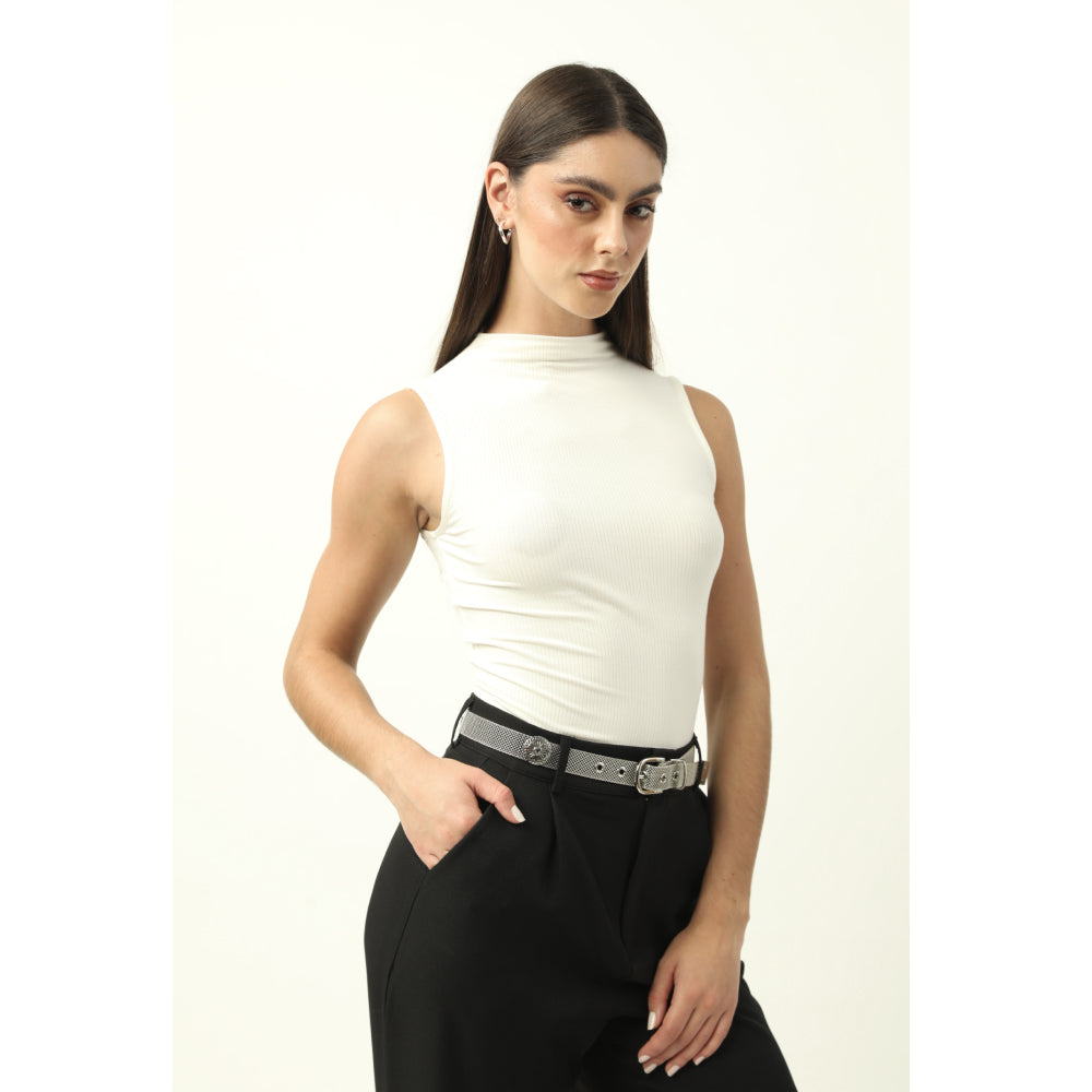 Cinturon Leipzig Plateado